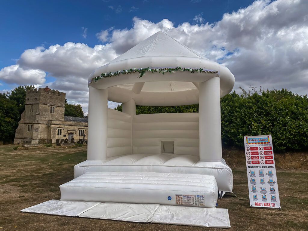 Wedding bouncy castle hire